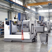 Centre d'usinage vertical CNC automatique VMC850 BT40, machine de fraisage de métal à haute rigidité, fabricant