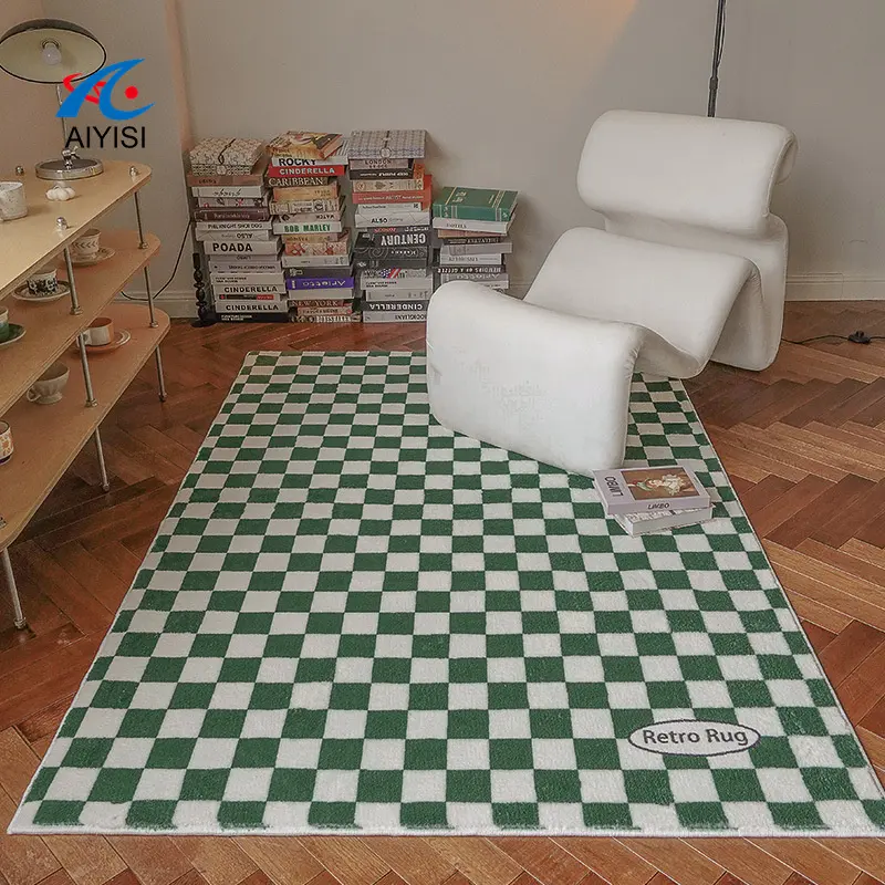 Tappeto di controllo personalizzato per tappetino in Pp per tappeti per soggiorno tappeti in lana trapuntata a mano in porcellana