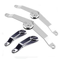 Support en métal élégant boîte à bijoux étui Floding couvercle Support séjour charnière 105 degrés ouverture Angle couvercle séjour