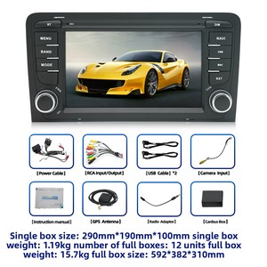 Radio con Pantalla de 7 Pulgadas y Android Auto para Audi <span class=keywords><strong>A3</strong></span> <span class=keywords><strong>8P</strong></span> 2003-2012 S3 RS3, Reproductor Multimedia para Automóvil con Carplay, RDS, GPS, Autoradio 2DIN, 8 Núcleos, 7862S - Product Image 6