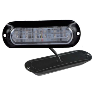 Ambulancia 12V ámbar 6LED coche estroboscópico advertencia avería lámpara de emergencia camión remolque baliza LED luz intermitente lateral con soporte - Product Image 1