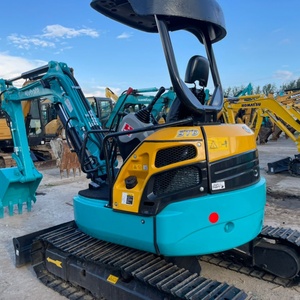 Excavatrice Kubota d'occasion 90% neuve, modèle U30 de 3 tonnes, mini-excavatrice sur chenilles d'origine à vendre - Product Image 2