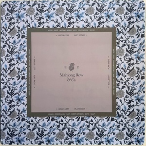 Tapete de Mesa de Mahjong de Microfibra con Diseño Floral, Antideslizante, Silencioso, Ecológico, Resistente al Agua, Plegable, 800x800mm, para Fiestas en Interiores - Product Image 4