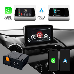 อะแดปเตอร์ไร้สาย Rhythm Wireless Type-C CarPlay Android Auto Hub USB ชุดติดตั้งเพิ่มเติมสำหรับ Mazda 2 3 6 CX3 CX5 CX8 CX9 MX5 - Product Image 3