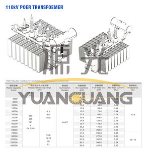液体充填110kV5MVA 10MVA 15MVA 20MVA 25MVA 30MVA 40MVA 50MVA高圧電源トランスメーカー - Product Image 3