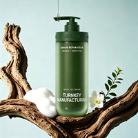 Bouteille en plastique PET en gros avec pompe à pression pour shampoing, gel douche, soins capillaires et emballage de lotion corporelle