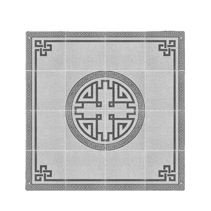 Baldosas de Porcelana Entrelazadas para Patio, Estilo Moderno Minimalista, Textura de Piedra, Baldosas para Pavimentación de Jardín, 24x24 Metros - Product Image 5