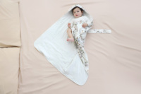Couleur unie 120*90cm Polyester Bébé Couverture Floral Plante Dot Imprimé Coton Technique Animal Caractère Motifs Enfants Literie