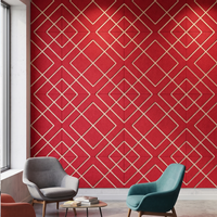 Autocollants muraux en feutre PET texturé, doux et modernes, pour la décoration de la maison, du bureau, de la salle d'étude, de la chambre à coucher, du salon