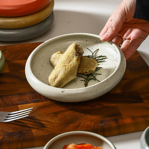 Plato de Cerámica Ecológico Clásico Japonés, Redondo, para Servir Kimchi, Sushi, Salsas y Aperitivos - Product Image 5