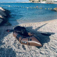 Fabrication de Pack Raft Professionnel de Pointe, Pack Raft Kayak Gonflable en TPU Économique, Bateau Pack Raft