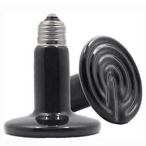 Керамическая лампа-излучатель тепла ShengXiang для рептилий и амфибий, экологичная круглая лампа с мощностью 25-150 Вт - Product Image 1