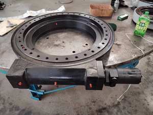 XZWD WEB25 Steel Worm Gear Slewing <span class=keywords><strong>Drive</strong></span> 25In untuk <span class=keywords><strong>Mini</strong></span> Excavator (Asal Jiangsu) - Product Image 2