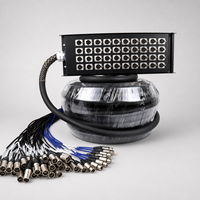 Câble audio DMX XLR 3 broches 28 voies avec alimentation pour événements, mariages et fêtes