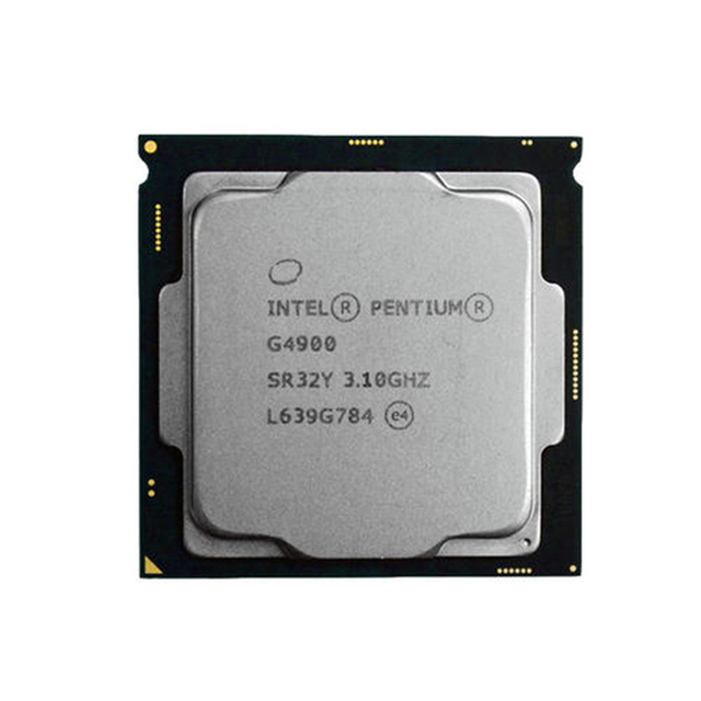 Original New Celeron G4900 CPU Processor 3.10GHz Dual-Core Desktop CPU with LGA 1151 High Performance