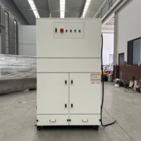 Collecteur de poussière à cartouche à jet pulsé 7,5 kW, direct usine, avec composants électriques Delixi, efficacité de 99,9 % pour grandes ateliers