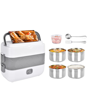 Lonchera Eléctrica, Calentador de Comida Portátil para el Hogar y la Oficina, Lonchera Autocalentable (110V, 200W) - Product Image 1