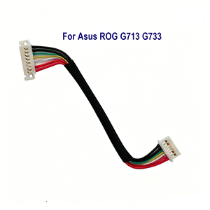 เกมเมอร์โน้ตบุ๊คพีซีสายแบตเตอรี่สำหรับ <span class=keywords><strong>ASUS</strong></span> <span class=keywords><strong>ROG</strong></span> <span class=keywords><strong>Strix</strong></span> <span class=keywords><strong>SCAR</strong></span> <span class=keywords><strong>17</strong></span> G733 G17 G713 G733PY <span class=keywords><strong>G733Z</strong></span> G713QE G713I 7 พิน คอนเนคเตอร์ 14011-05150100 - Product Image 1