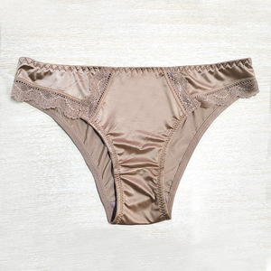 Pakaian Dalam Wanita Grosir, Bikini Seksi Berenda, Lingerie Dewasa, Pinggang Tinggi, Polos, Bahan Nylon/Spandex, Cepat Kering, Tipis, Rajutan - Product Image 6