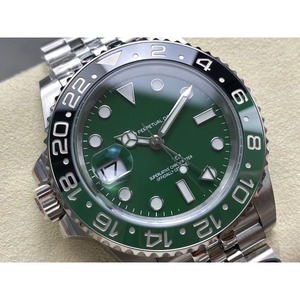 Montre pour homme de luxe ARF, mouvement mécanique haut de gamme 40 mm, acier inoxydable, cristal noir vert, 12,5 mm - Product Image 1