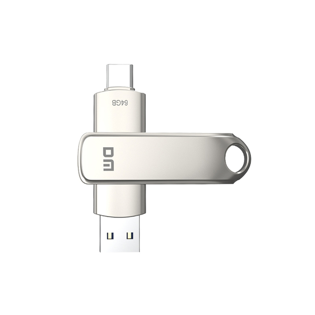 OTG USB 3.2 Type C Pen Drive Stick Memory 32GB/64GB/128GB Custom Swivel USB Flash Drives for Smart Devices