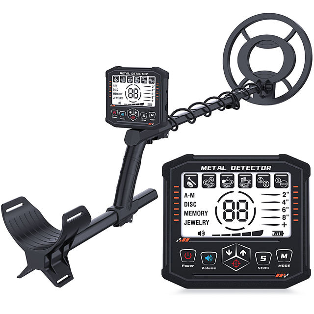 Gold Detector Treasure Finder Gold Silver Copper Mining Hunter Detector GT883H Long Range Underground Metal Detector