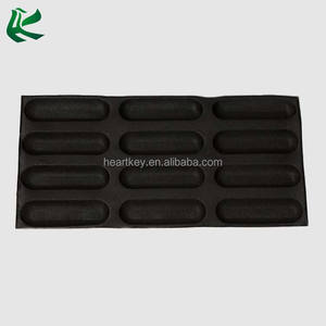 12 Cavity Silform Baguette <b>Baking</b> Pan, French Bread <b>Silicone</b> Perforated Baguette <b>Baking</b> Pan - Product Image 4