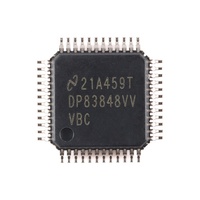 DP83848CVVX/NOPB Ethernet PHY IC 10/100Mbps Transceiver Jaringan Antarmuka MII RMII Industri LQFP48