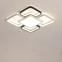 Plafonnier led carré argenté, livraison depuis la chine, vente en gros, usine Alibaba, CE & RoHS