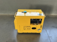 Générateur diesel portable super silencieux triphasé 10 kW, alternateur 100 % cuivre, démarrage automatique, 1800 tr/min, 50/60 Hz, ATS 100 %