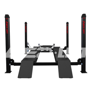 Diskon besar 4-pos pengangkat mobil hidrolik 4000kg/5t kapasitas angkat sistem pelurusan mobil garasi 4 roda empat tiang Angkat Mobil - Product Image 1