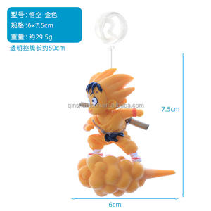 Adorno de Acuario de Cerámica y PVC con Movimiento Automático, Decoración Animada para Pecera con Burbujas, Luz LED Flotante, Ecológico, para Escritorio del Hogar - Product Image 4