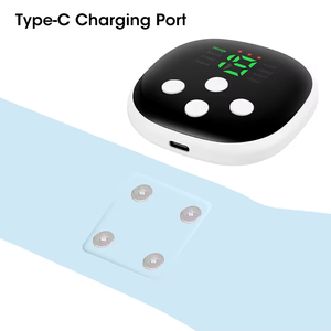 Ceinture de massage abdominale sans fil à microcourant avec télécommande et compresse chaude pour le massage du ventre, de la taille et du bas du dos - Product Image 6