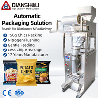 Vente directe usine : Machine d'emballage multifonctionnelle pour chips et snacks, avec remplissage stable et injection d'azote