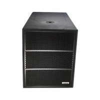Caisson de basses simple professionnel de 18 \ "2400W avec aimant néodyme classique Type B1 équipement audio en métal