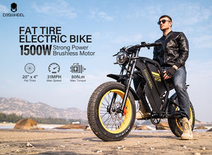 UE US Royaume-Uni en stock Coswheel GT20 vélo électrique de ville vélo électrique approvisionnement d'usine 20 pouces gros pneu vélo grande batterie 1500W Ebike - Product Image 5