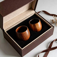 Tasse à thé en bois de jujube, tasse à boire en bois pour l'eau quotidienne, la dégustation de thé, la présentation, la collection et les cadeaux