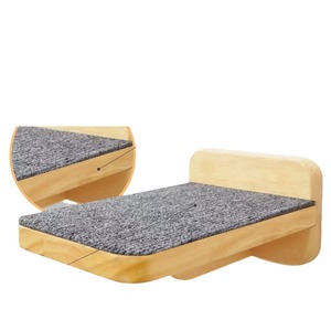 Arbre à chat en bois, structure murale d'escalade pour chat en bois chaud, plateforme murale DIY pour chat, arbre à chat, structure murale d'escalade pour chat - Product Image 5