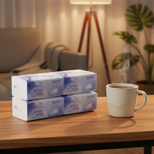 Papel Tisú para el Hogar de Cinco Capas con Superficie Engrosada, Caja Grande, Compra al por Mayor de Paquetes Múltiples de Papel Tisú - Product Image 1