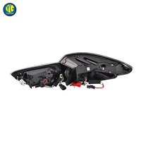 Feux arrière YU GUANG pour BMW X1 F48 F49 2016-2022, feux arrière améliorés, style GTS, feux arrière LED rouge/noir pour BMW X1 F48