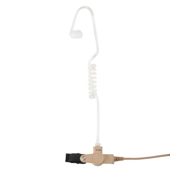 PMLN6130 PMLN6130A IMPRES Two-Wire Radio Headset Kit Beige Earpiece Fit for MOTOROLA DP4401E DP4600E DP4801E DP3000 DP4000 Radio