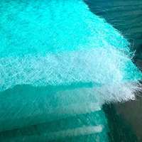 Élément filtrant vert en rouleau de coton et de fibre de verre pour média de filtration d'atelier de pulvérisation