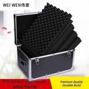 Aluminum Alloy Safety <strong>Storage</strong> Case Collection: <strong>Briefcase</strong>, Complete Tool <strong>Box</strong>, Large Empty Organizer Toolbox &amp; Carrying Suitcase - Product Image 4