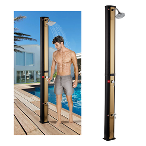 CYEN 40L <span class=keywords><strong>Douche</strong></span> à alimentation directe d'usine 360 °   Pommeau de <span class=keywords><strong>douche</strong></span> pivotant avec réglage de la température pour piscine, jardin et plage - Product Image 6