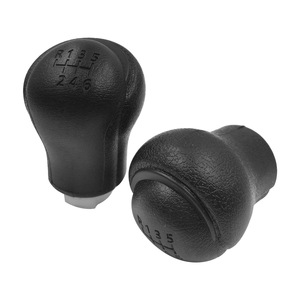 Car Gear <b>Knob</b> Leather Black 6 Speed Manual <b>Shift</b> Lever For Toyota Hilux Ergonomic Design - Product Image 1