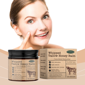 WoodSleep Beef Tallow <strong>Paste</strong> Deeply Moisturizer Brightening <strong>Wrinkle</strong> Remover Grass Fed Tallow Wild Honey Face Body Cream Skin Care - Product Image 1
