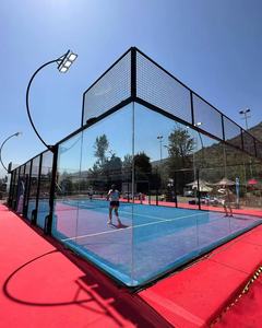 Terrain de padel panoramique sportif extérieur, terrain de padel panoramique, terrain de padel imperméable pour <span class=keywords><strong>club</strong></span> sportif extérieur - Product Image 3