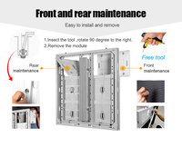 Módulo de Pantalla LED ABXLED P3 P4 P5 P6 P8 P10, Panel de Video Fijo para Exteriores, Video Wall LED con Brillo de 5500 Nits