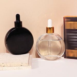 Botella de Vidrio Transparente de 50 ml con Cuello de Rosca y Gotero para Aceites Esenciales, Personalizada RTS - Product Image 4
