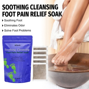 Nuevo producto para aliviar <span class=keywords><strong>el</strong></span> <span class=keywords><strong>dolor</strong></span> de pies, remojo para relajar los músculos, 100% plantas naturales, pies hinchados, desintoxicación, bolsa de baño para pies a base de hierbas - Product Image 3